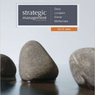 Testbank for Strategic Management: Text and Cases 7e Dess
