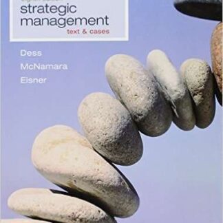 Testbank for Strategic Management: Text and Cases 8e  Dess