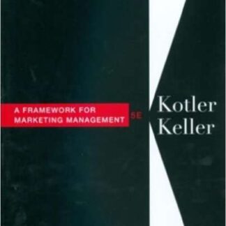Testbank forFramework for Marketing Management 5 Kotler