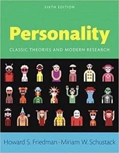 Testbank for Personality: Classic Theories and Modern Research 6th Edition, Kindle Edition by Howard S. Friedman