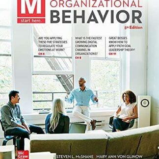 Test Bank for M: Organizational Behavior 5th Edition