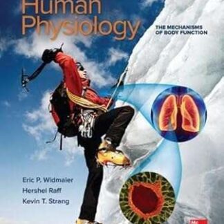 Test Bank for Vander's Human Physiology, 15th Edition: Eric Widmaier Download