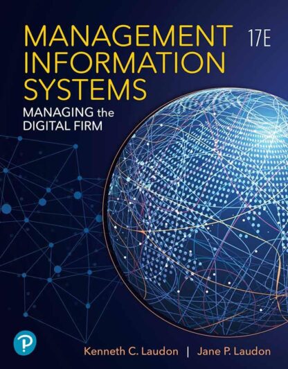 Test Bank Management Information Systems: Managing the Digital Firm 17th Edition Download