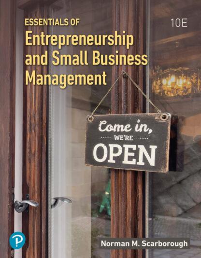 Test Bank Essentials of Entrepreneurship and Small Business Management, 10th edition Scarborough Download
